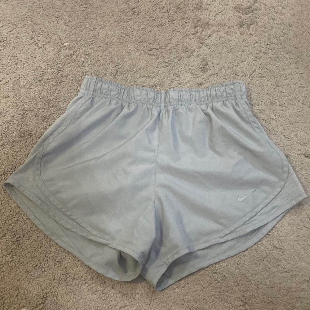 Womens Nike Shorts Dri-Fit Grey Small